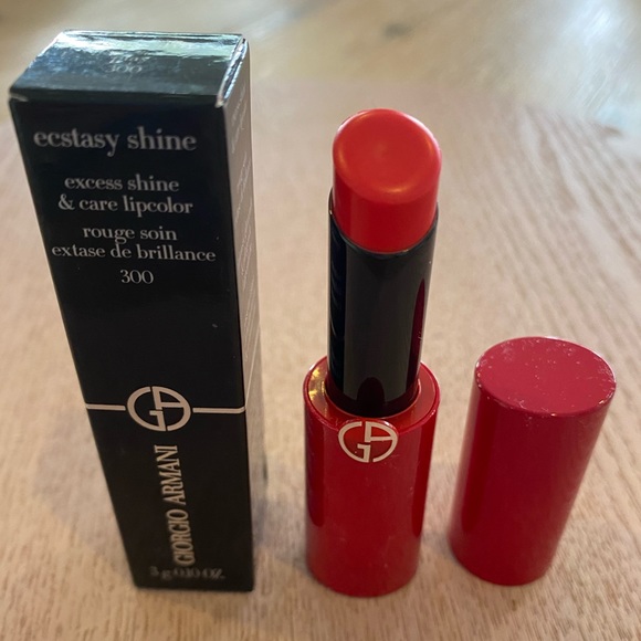 ⛔️Sold⛔️Giorgio Armani Ecstasy Shine Lipstick #300 Play 3g - Picture 2 of 4
